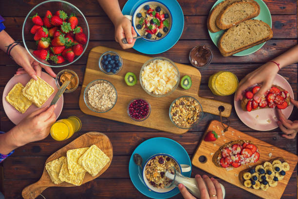istock Family Having Healthy Breakfast 2197556040