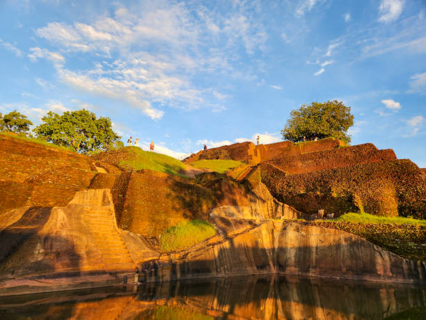 istock Beautiful pond scenery at dawn 2197560087