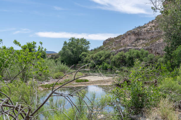 istock Beaver Creek passing Montezuma Castle, Arizona, USA 2197563456