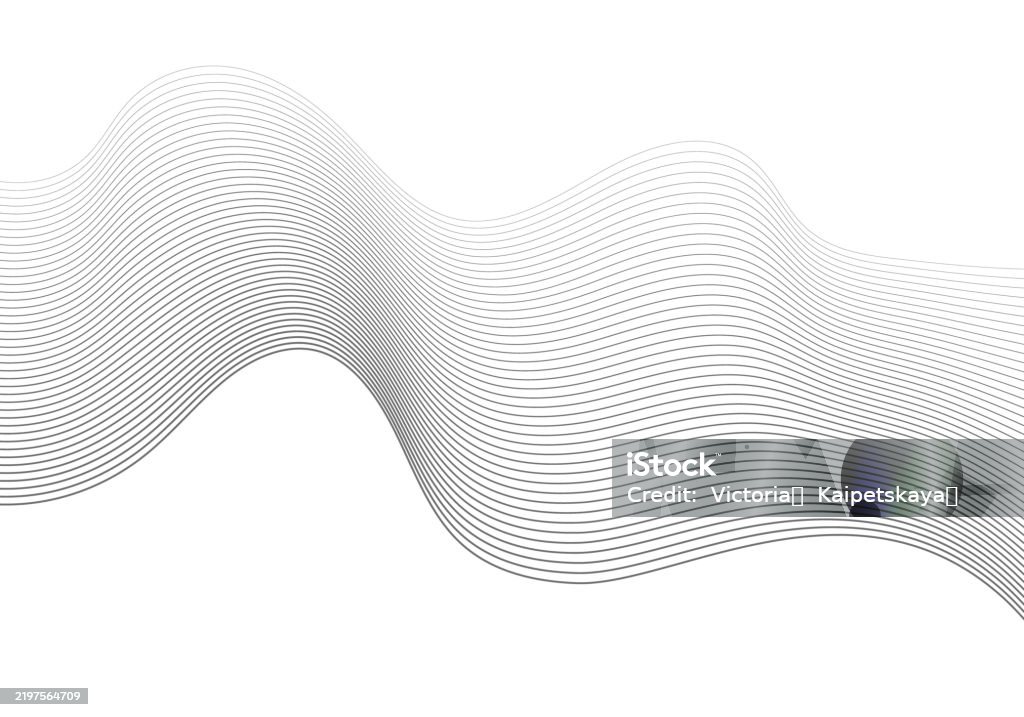 What Is Undulate Ilustración de Undulate Grey Wave Swirl frequency Sound Wave twisted ...