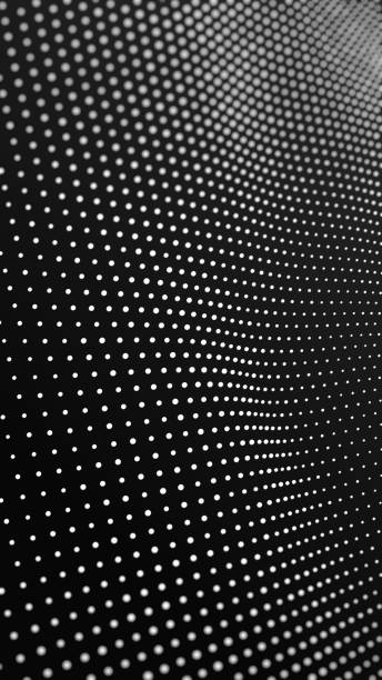 istock black and white halftone dotted gradient background, abstract monochrome pop cartoon comic dots, dynamic minimal retro graphic phone wallpaper, point art pattern 2197574440