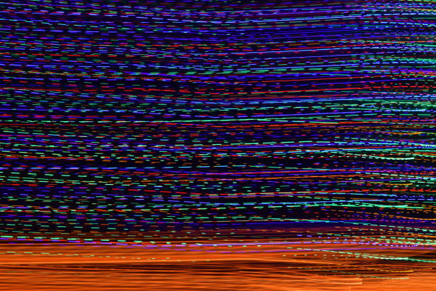 Light painting photography.