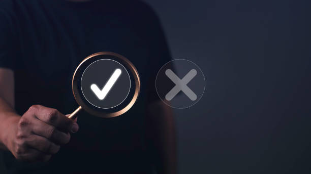 istock Focus on Right or Wrong Making Smart Decisions with Tests and Choices Quizzes, checks, and agreements to guide thinking and ensure accurate answers. 2197579095