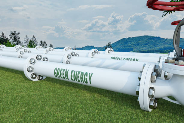 istock Green Energy Natural Gas Pipe Line 2197579400