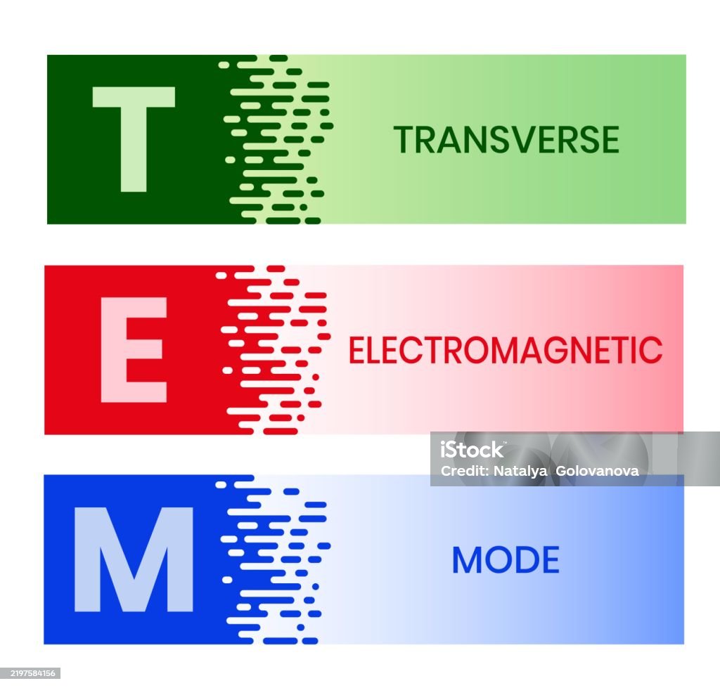Tem Instrument Icon Tem Transverse Electromagnetic Mode Stock Illustration - Download Image ...