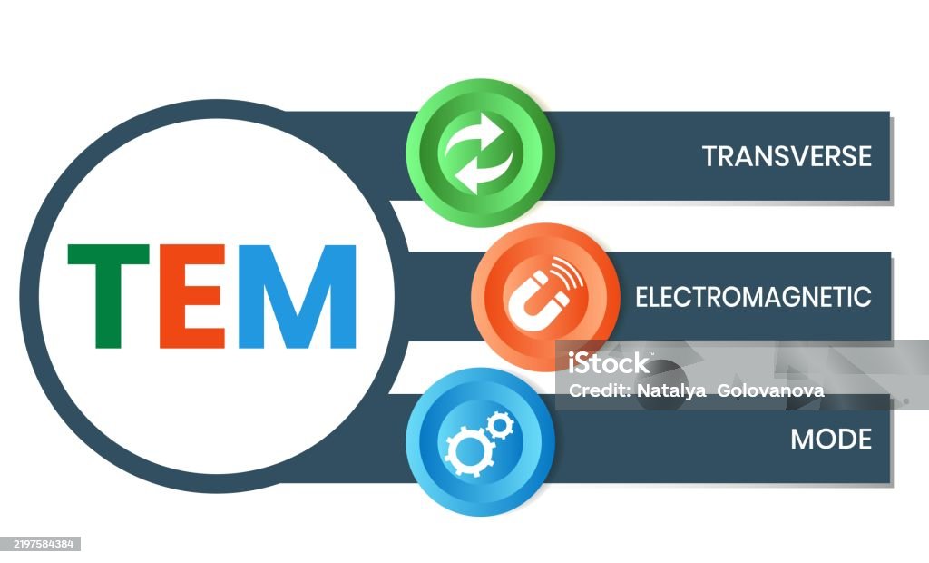 Tem Instrument Icon Tem Transverse Electromagnetic Mode Stock Illustration - Download Image ...