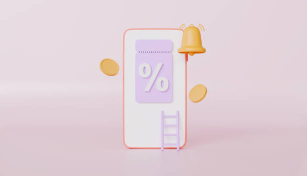 istock Coupon attract users for brand, Phone to notify about upcoming 2197588060