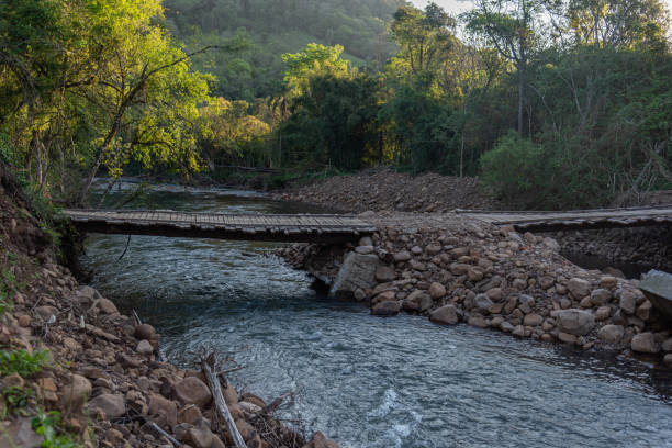 istock Stone stream in Tres Barras district Santa Maria RS Brazil. 2197589806