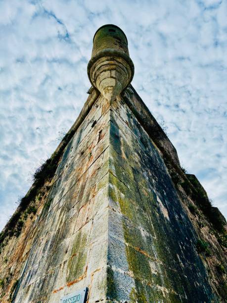 istock Perspective of a corner turret. 2197590771