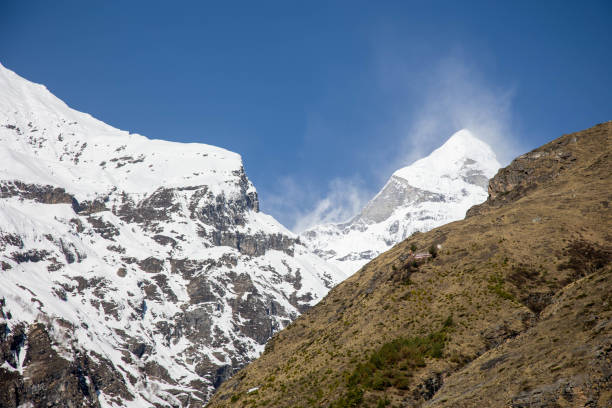 Dusk, Mountain, Mountain Range, Sunset, Annapurna Range