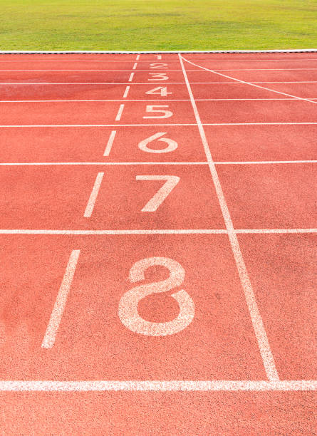 istock No people in the grid starts running track 2197604131