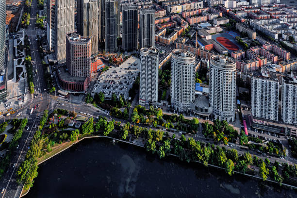 On October 5, 2024, Shenyang was the capital of Liaoning Province, located in the southern northeast of China and central Liaoning. Shenyang is an important industrial base and historical and cultural city in China, with rich historical and cultural heritage and modern urban facilities. The picture shows the architectural landscape of Shenyang urban area.