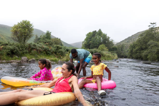 istock Perfect Family Day With Floating Fun 2197612904