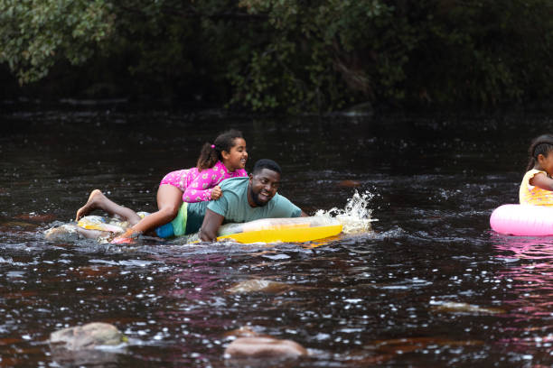 istock Father And Daughter Making Memories In The Water 2197613197