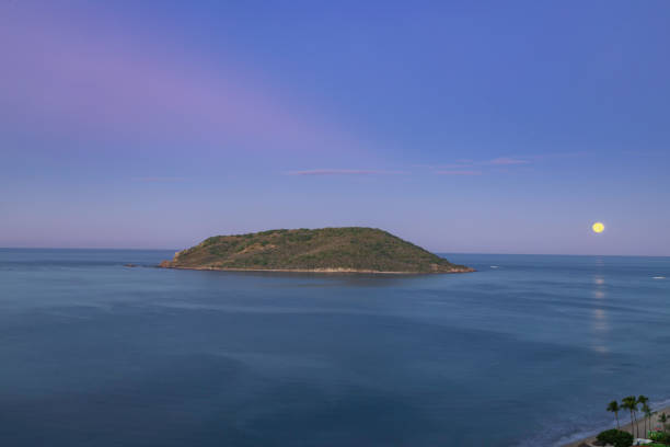 istock Mazatlan, Mexico Goat Island Full Moon 2197613955