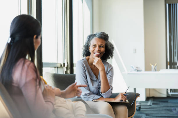 istock African American Therapist Providing Emotional Support 2197618106