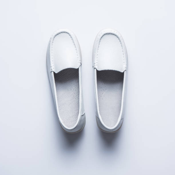 istock White blank women shoes 2197621481