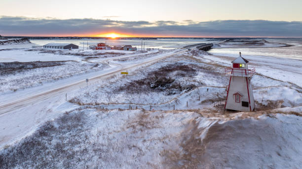 istock Covehead lighthouse at sunrise 2197623195