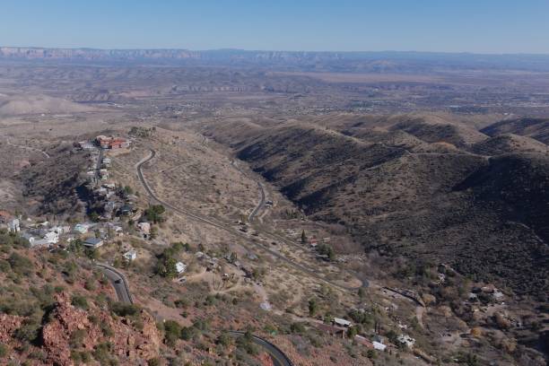 istock Drone Shot of Canyon outside Jerome, AZ 2197626964