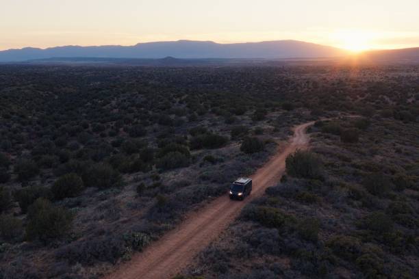 istock Camper Van in Sedona, AZ at Sunset 2197627792