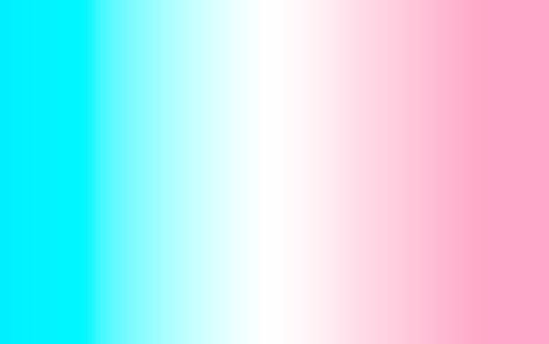 Transgender LGBTQ Watercolor Background - Blue Pink Gradient - copy space