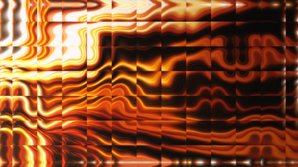 Glitch pixel sorting abstract background texture. Futuristic digital data concept. Fractal render.