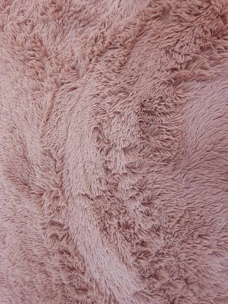 istock Close up of a pink artificial rose fur 2197653594