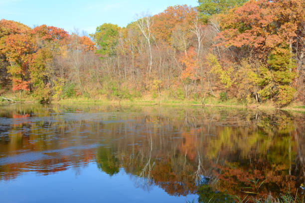 istock Autumn Foliage Reflections - Lake Maria State Park 2197659261
