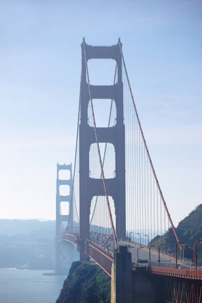 Free Stock Photo of Golden Gate Bridge Among Clear Sky in Vibrant View ...