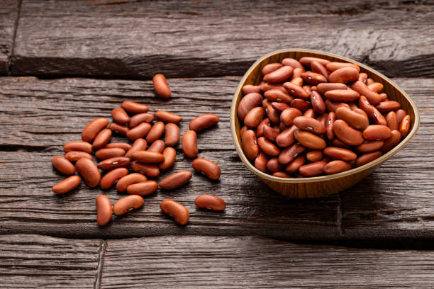 istock Raw dried beans in bowl - Phaseolus vulgaris. 2197672771