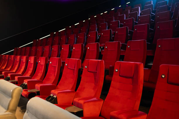 istock Shot of an empty movie theater 2197673036