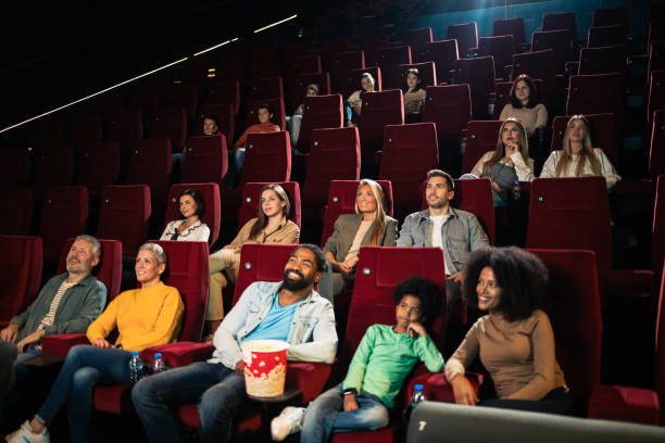 istock Diverse audience at the cinema 2197673634
