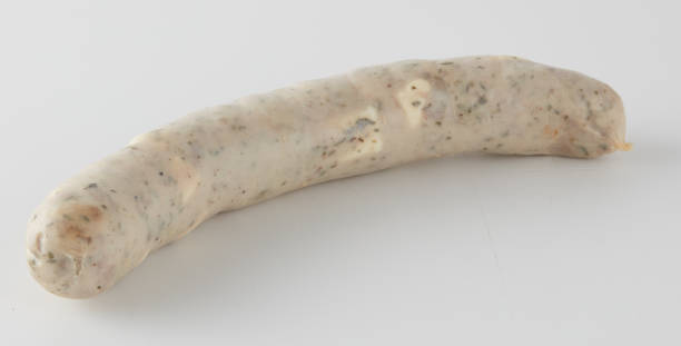 istock fresh sausage isolated nature background with clipping path 2197675423