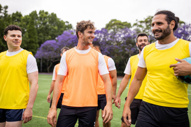 istock Soccer Players Heading to Locker Room After Practice 2197675915