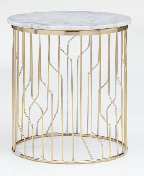 istock Steel frame table isolated nature background with clipping path 2197676304
