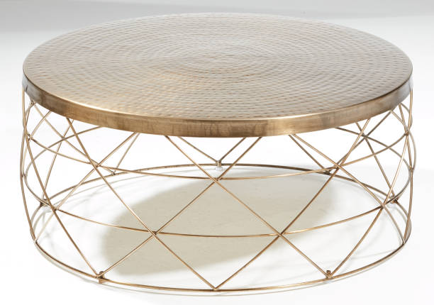 istock Steel frame table isolated nature background with clipping path 2197676307