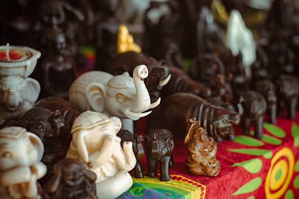 White elephant and other souvenirs from Thailand