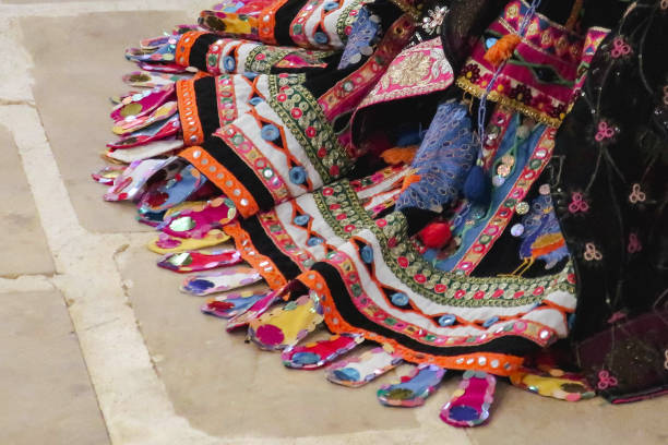 istock Colorful Traditional Indian Saree, India 2197684812