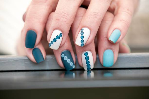 istock Bright Colorful Nail Art Designs 2197687230