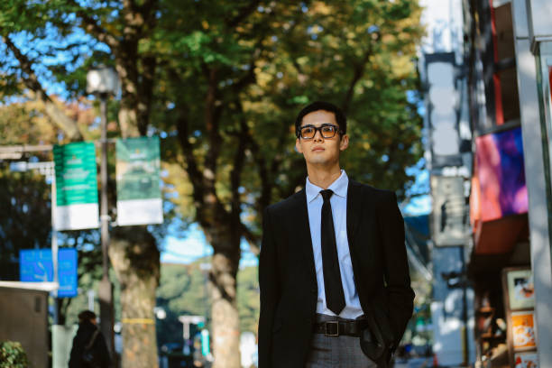 istock Young businessman commuting in Tokyo 2197689090
