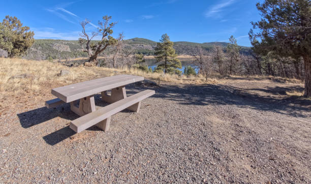 istock Picnic table at the Stoneman Lake Arizona Overlook 2197695778