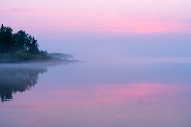 Lake Superior, Cove Point, North Shore, Two Harbors, Minnesota, USA