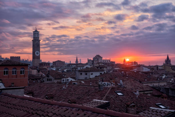 istock Verona at sunrise, Italy 2197701509