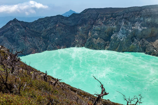 istock Volcano Kawah Ijen, Banyuwangi, Island Java, Indonesia, Southeast Asia. 2197702368