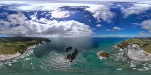 istock Panoramic coastal landscape with turquoise waters. 2197702813