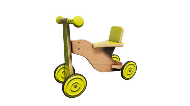 istock kids bike isolated on white , clipping path 2197704231