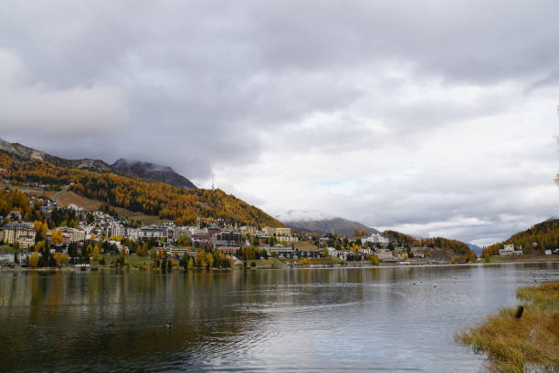 istock Autumn Scenery of St.Moritz 2197705519