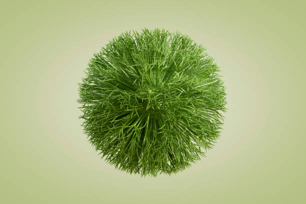 istock Virus and Bacteria on Green Background, Pandemic Concept 2197707001