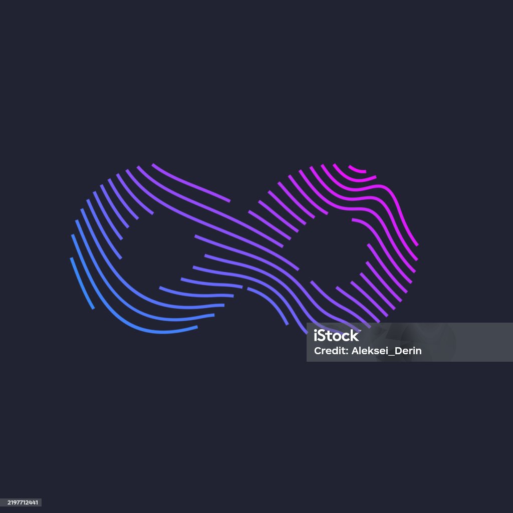 Show Infinity Sign The Illustration Shows The Infinity Sign Modern Graphics Element For ...