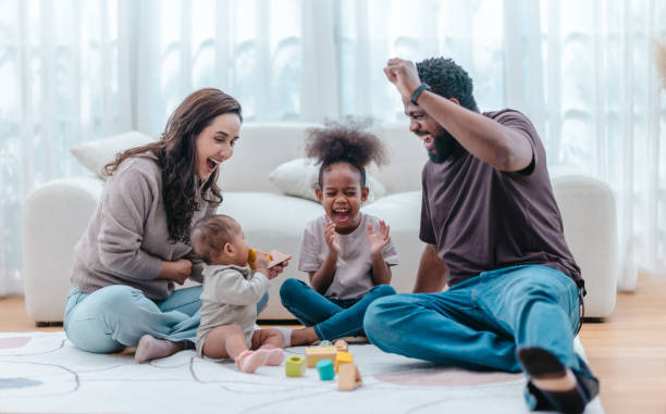istock Multicultural Family Bonding at Home 2197713957